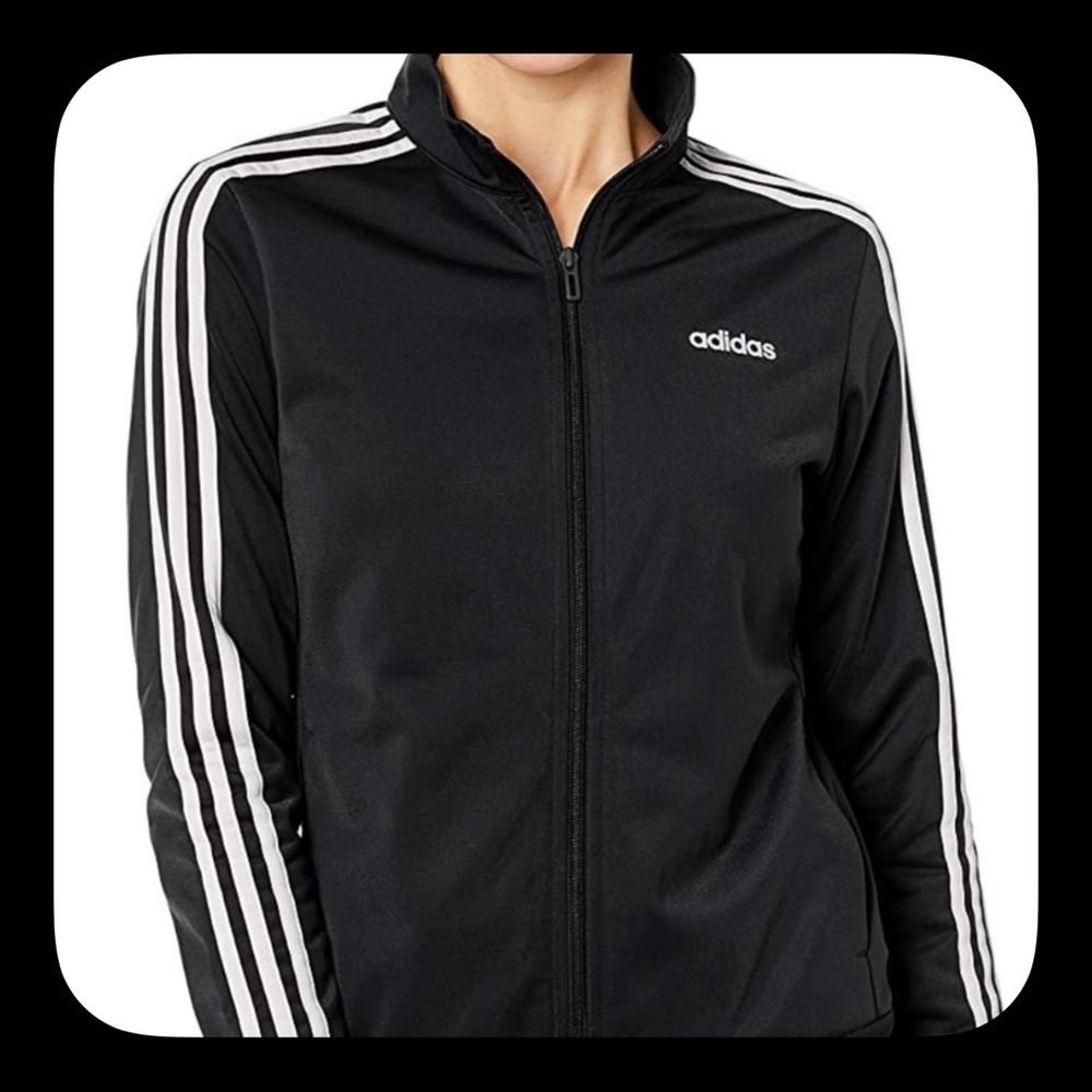NWT Size M Adidas Ful Zip Warm up Jacket - Picture 2 of 6